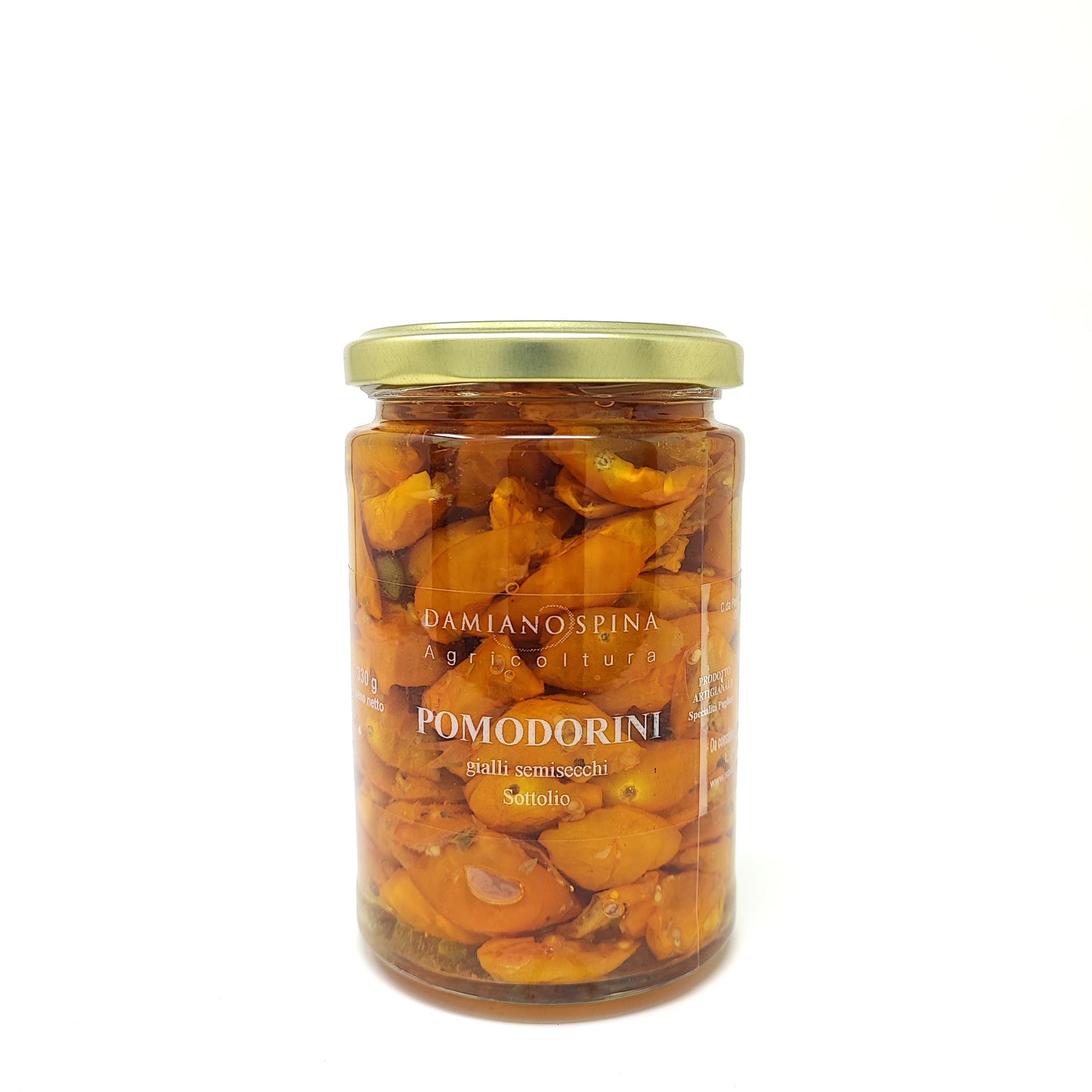 Pomodorini Gialli Semi secchi sottolio 330 g