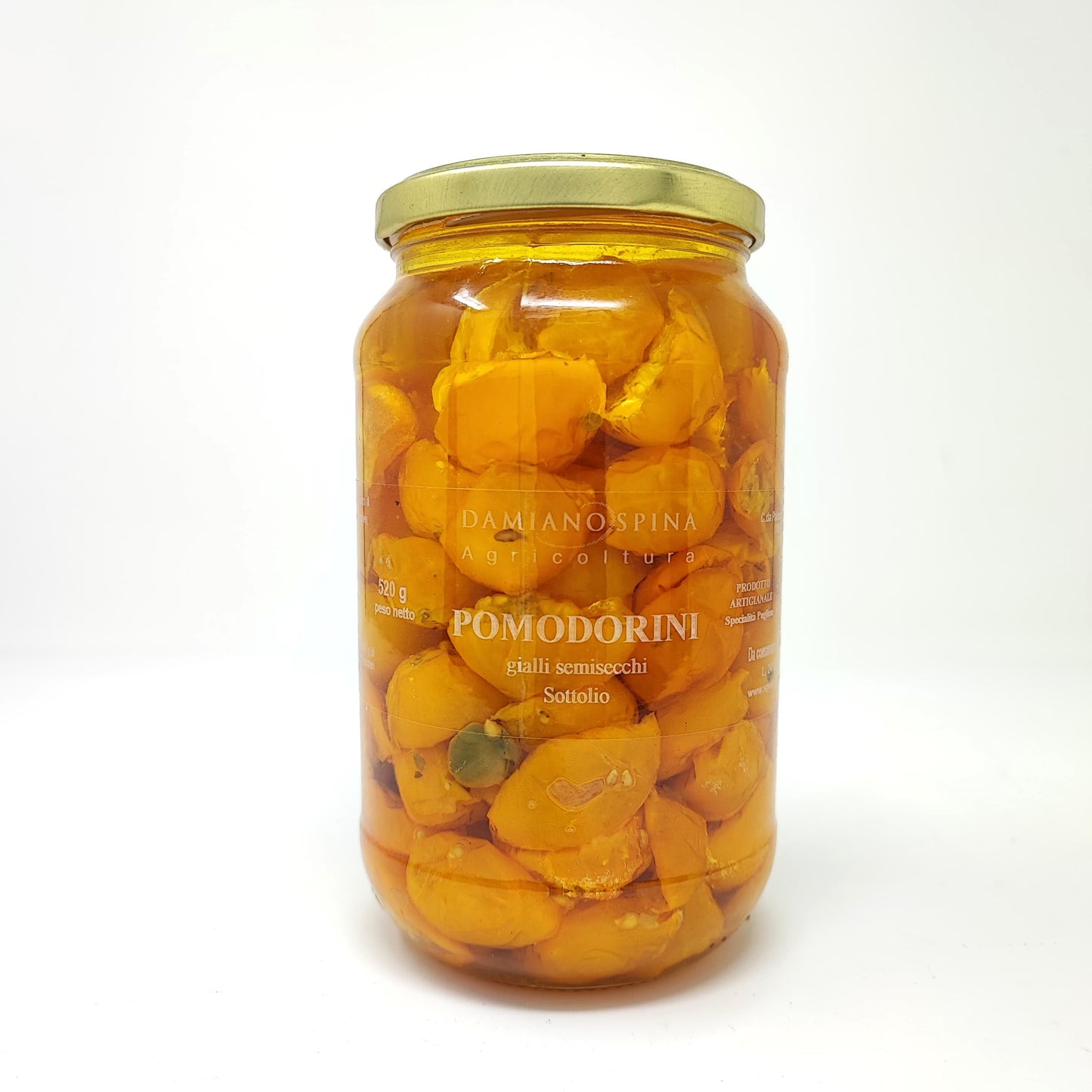 Pomodorini Gialli Semi Secchi sottolio 520 g