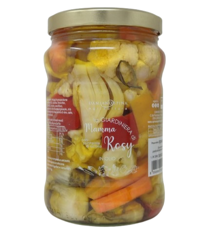 La Giardiniera di Mamma Rosy con olio evo 1500 g