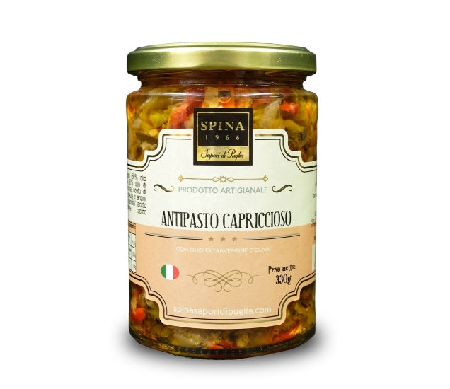 Antipasto Capriccioso con olio evo 330 g
