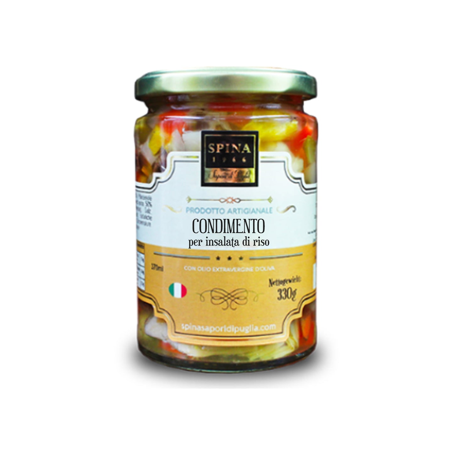 Condimento per insalata di riso con olio Evo 330 g