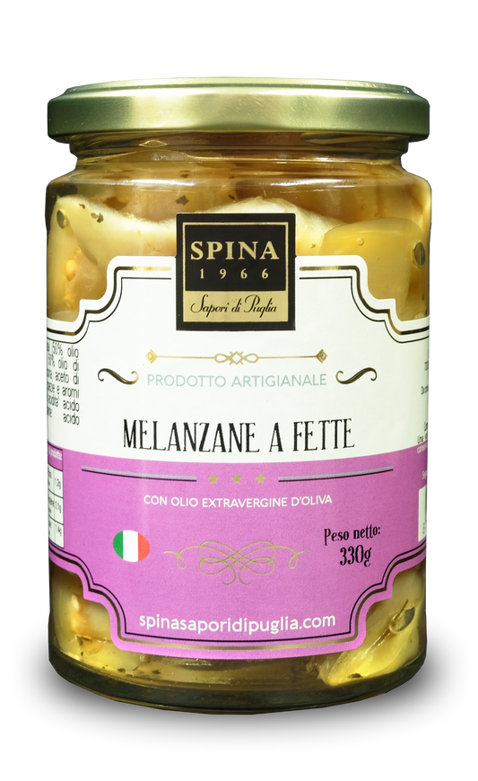 Melanzane a Fette in olio evo 330 g