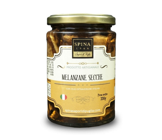 Melanzane Secche con olio evo 330 g