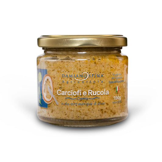 Crema di Carciofi e Rucola in olio evo 190 g