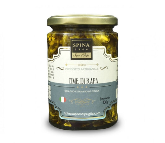 Cime di rapa con olio evo 330 g