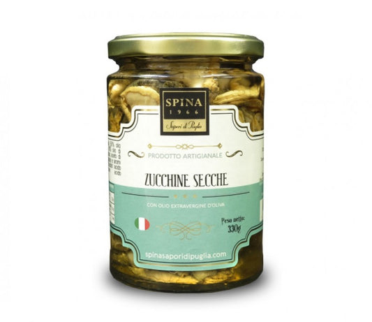 Zucchine Secche con olio evo 330 g