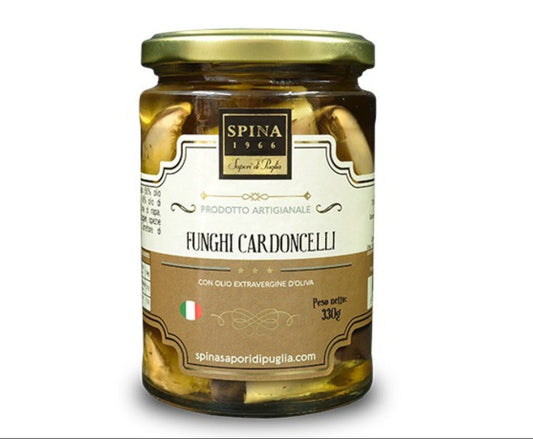 Funghi Cardoncelli con olio evo 330 g