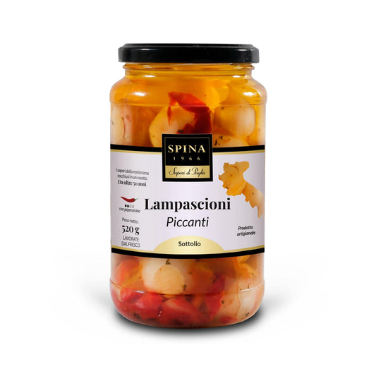 Lampascioni con peperoncino 520g