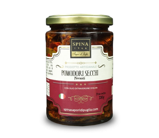 Pomodori Secchi con peperoncino 330 g